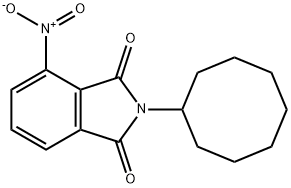 2-Cyclooctyl-4-nitro-isoindole-1,3-dione Struktur