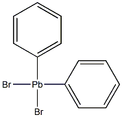 Plumbane,dibromodiphenyl- Structure