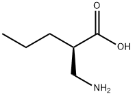 (R)-2-aminomethy-pentanoic acid Structure