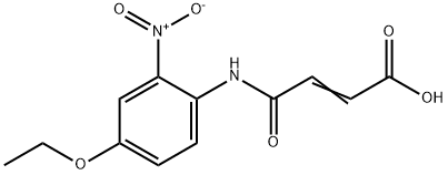 4-(4-ethoxy-2-nitroanilino)-4-oxo-2-butenoic acid 结构式