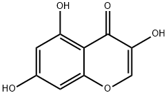 3,5,7-三羟基色原酮 结构式