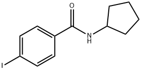 N-cyclopentyl-4-iodobenzamide Structure