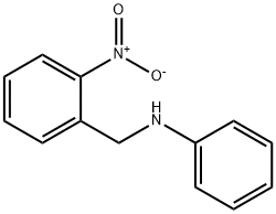 N-(2-nitrobenzyl)aniline Structure