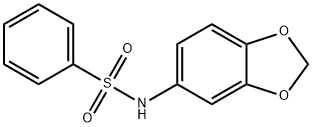 333441-11-5 N-(苯并[D][1,3]二噁茂-5-基)苯磺酰胺