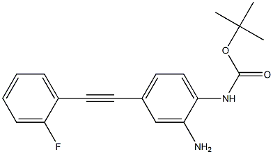 [2-amino-4-(2-fluoro-phenylethynyl)-phenyl]-carbamic acid tert.-butyl ester|