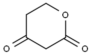 Oxane-2,4-dione 结构式