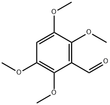 2,3,5,6-tetramethoxybenzaldehyde Structure