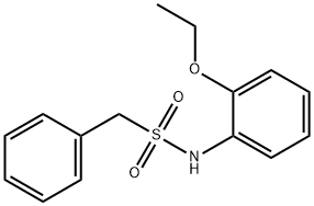 N-(2-ethoxyphenyl)-1-phenylmethanesulfonamide Structure