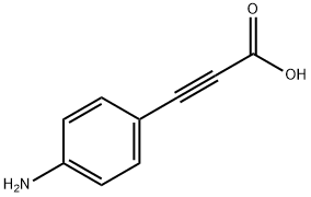 4-氨基苯丙炔酸, 35283-05-7, 结构式