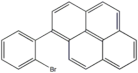 1-(2-bromophenyl)pyrene Structure