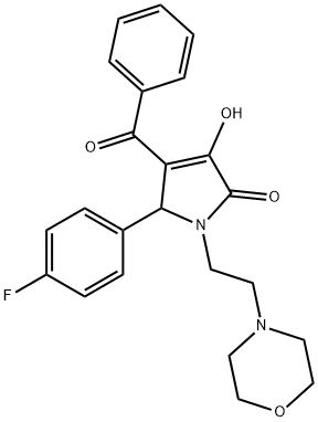 378219-11-5 4-benzoyl-5-(4-fluorophenyl)-3-hydroxy-1-(2-morpholinoethyl)-1,5-dihydro-2H-pyrrol-2-one