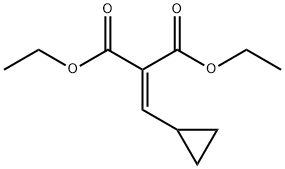 Diethyl 2-(cyclopropylmethylene)malonate Structure