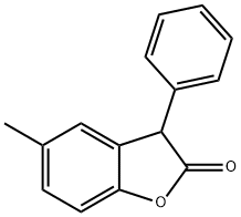 5-Methyl-3-phenyl-3H-benzofuran-2-one Structure