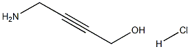 4-AMINOBUT-2-YN-1-OL HYDROCHLORIDE 结构式