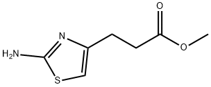 3-(2-氨基-1,3-噻唑-4-基)丙酸甲酯, 398472-21-4, 结构式