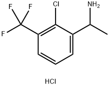 1-[2-CHLORO-3-(TRIFLUOROMETHYL)PHENYL]ETHAN-1-AMINE HYDROCHLORIDE|39959-65-4