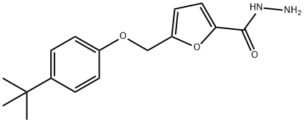 5-[(4-tert-butylphenoxy)methyl]-2-furohydrazide,406471-02-1,结构式