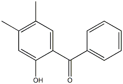 Methanone, (2-hydroxy-4,5-dimethylphenyl)phenyl- 化学構造式