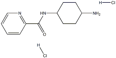 N-[(1R*,4R*)-4-Aminocyclohexyl]picolinamide dihydrochloride Struktur