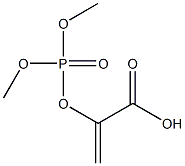 2-Propenoic acid, 2-[(dimethoxyphosphinyl)oxy]-,4185-81-3,结构式