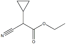 Cyclopropaneacetic acid, a-cyano-, ethyl ester, 42392-67-6, 结构式