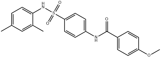 444147-32-4 N-(4-{[(2,4-dimethylphenyl)amino]sulfonyl}phenyl)-4-methoxybenzamide