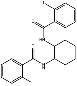 N,N'-1,2-cyclohexanediylbis(2-iodobenzamide) Structure