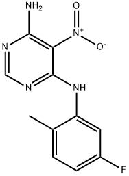 N4-(5-fluoro-2-methylphenyl)-5-nitropyrimidine-4,6-diamine|