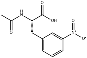 N-乙酰基-3-硝基-DL-苯丙氨酸, 457654-66-9, 结构式