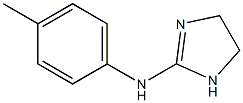 1H-Imidazol-2-amine, 4,5-dihydro-N-(4-methylphenyl)- Struktur