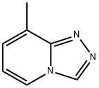 8-Methyl-[1,2,4]triazolo[4,3-a]pyridine 化学構造式