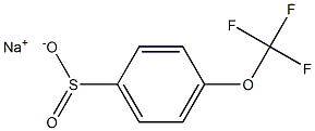 sodium:4-(trifluoromethoxy)benzenesulfinate Structure