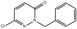 2-Benzyl-6-chloro-2H-pyridazin-3-one Struktur