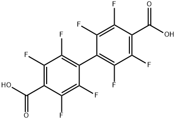 4-(4-carboxy-2,3,5,6-tetrafluoro-phenyl)-2,3,5,6-tetrafluoro-benzoic acid Structure