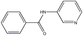 N-pyridin-3-ylbenzamide 结构式