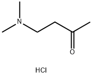 4-(dimethylamino)-2-butanone hydrochloride 化学構造式