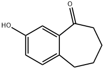 3-羟基-6,7,8,9-四氢-苯并环庚烯-5-酮, 5454-03-5, 结构式
