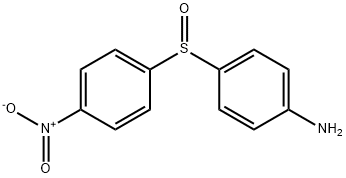 4-(4-nitrophenyl)sulfinylaniline Structure
