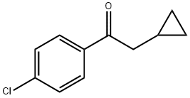 1-(4-chlorophenyl)-2-cyclopropylethanone Structure