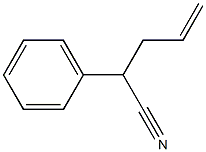 Benzeneacetonitrile, a-2-propenyl- Struktur