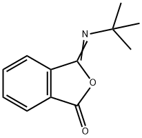 1(3H)-Isobenzofuranone,3-[(1,1-dimethylethyl)imino]- Structure