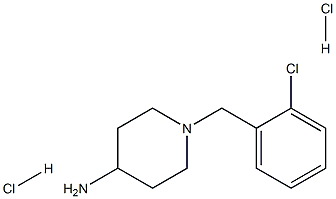 1-(2-Chlorobenzyl)piperidin-4-amine dihydrochloride Structure