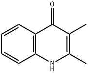 2,3-Dimethyl-1H-quinolin-4-one 化学構造式