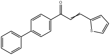 6028-90-6 (2E)-1-{[1,1'-ビフェニル]-4-イル}-3-(チオフェン-2-イル)プロプ-2-エン-1-オン