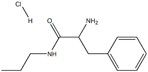 a-Amino-N-propylbenzenepropanamide HCl Struktur