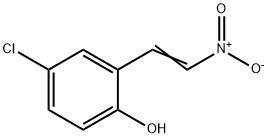 5-chloro-2-hydroxy-2-nitrostyrene Struktur