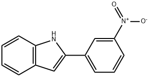 1H-Indole, 2-(3-nitrophenyl)- Struktur