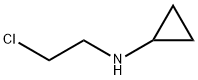 (2-Chloro-ethyl)-cyclopropyl-amine 化学構造式