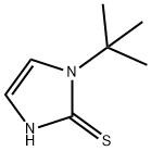 2-mercapto-1-tert-butylimidazole Structure