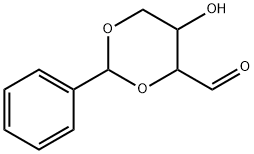 2,4-O-亚苄基D-苏糖,6195-62-6,结构式